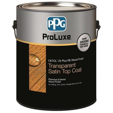 PPG Proluxe Cetol RE Wood Finish, Transparent, Teak, Liquid, 1 gal, Can SIK43085/01